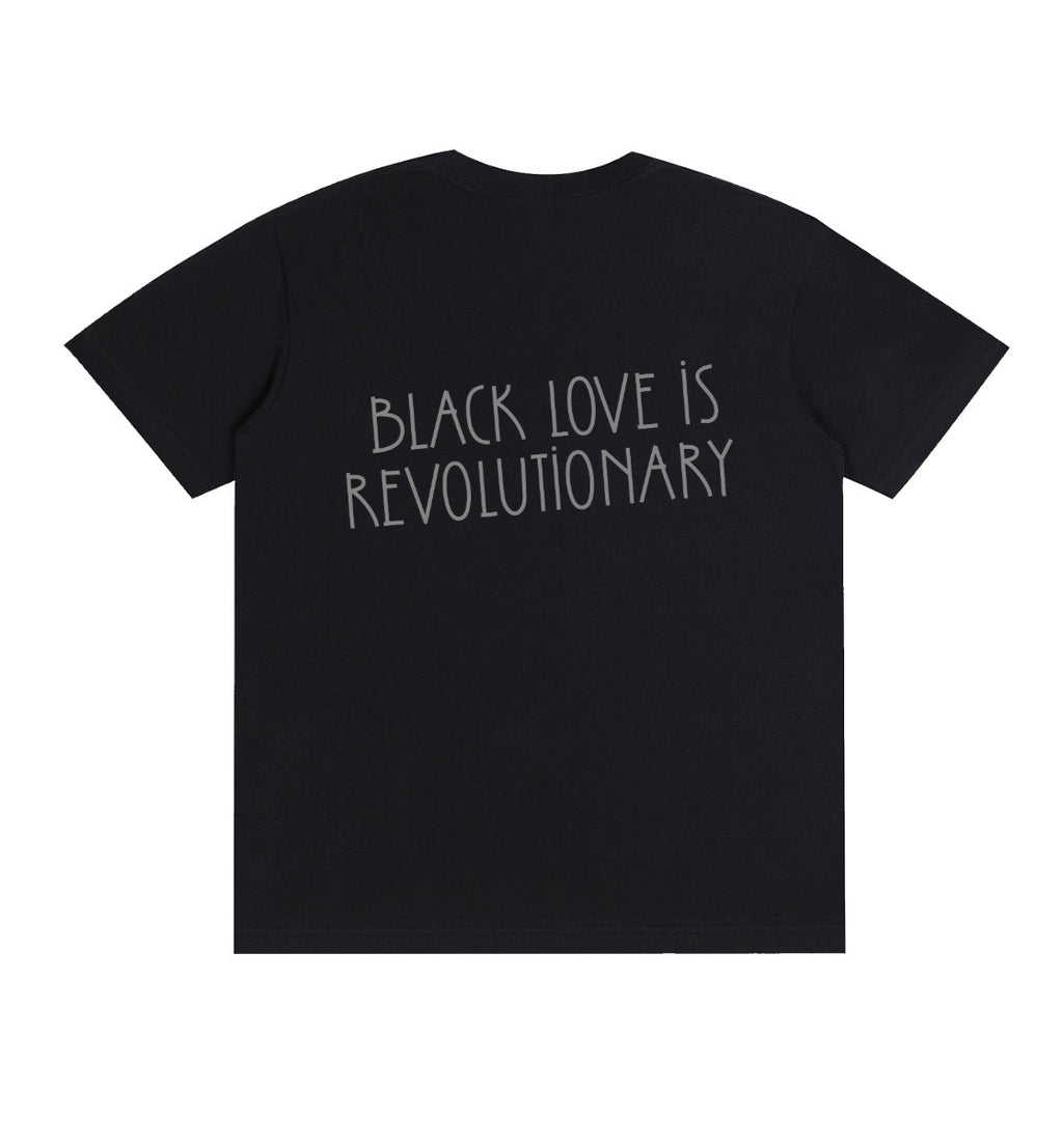 Black Love Is Revolutionary| Hollie Therapy and Counseling Short Sleeve T-shirt