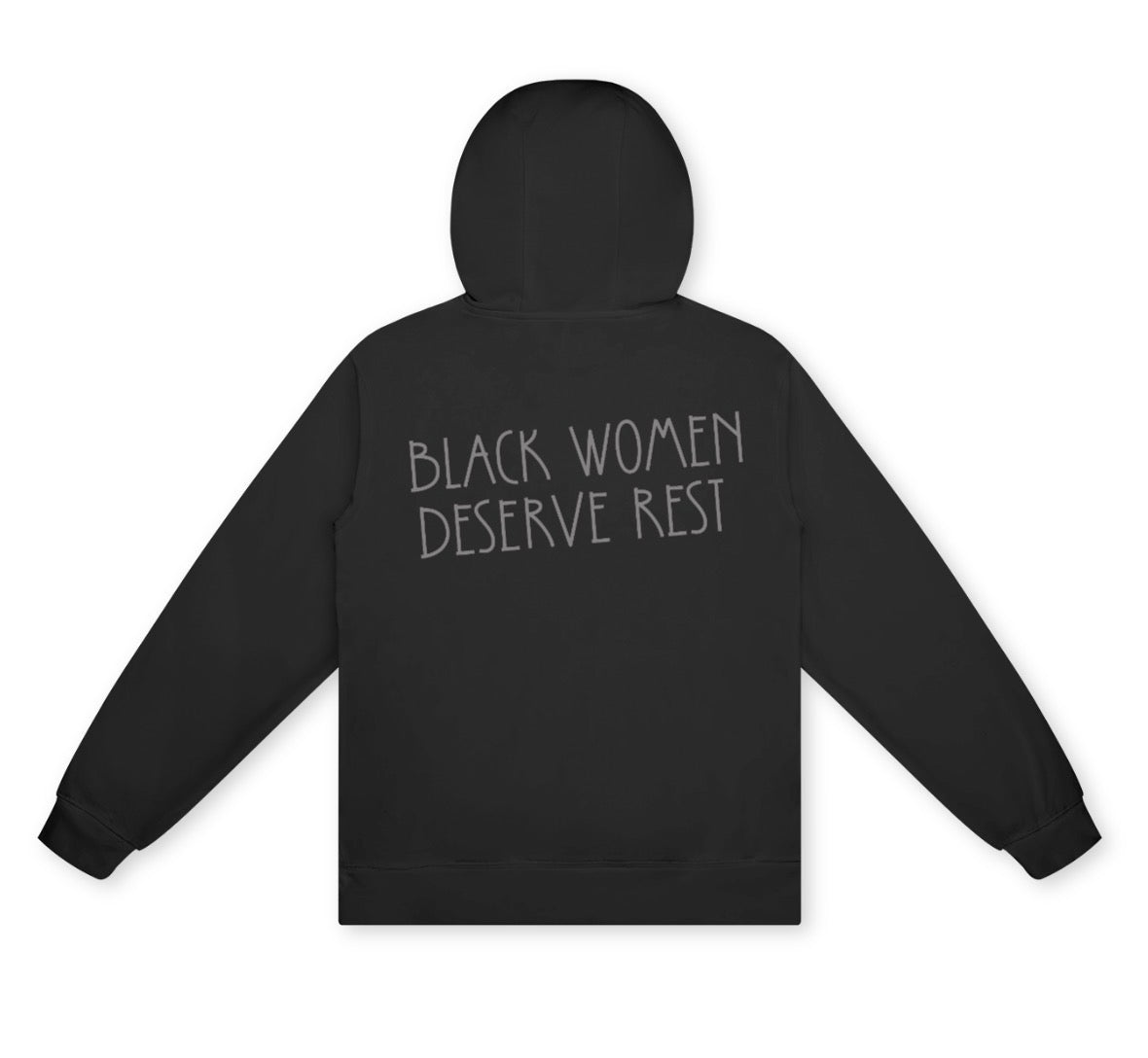 Black Women Deserve Rest | Hollie Therapy and Counseling Hoodie