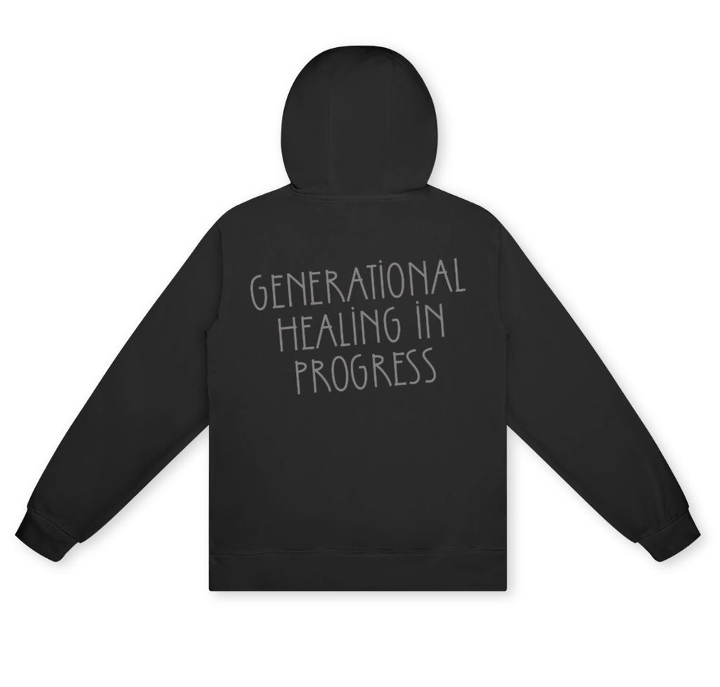 Generational Healing in Progress | Hollie Therapy and Counseling Hoodie
